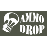 Ammo drop logo orizzontale facebook