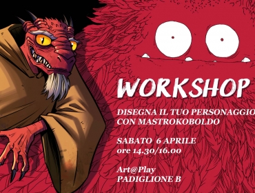 Workshop: Disegna il tuo personaggio con Mastrokoboldo