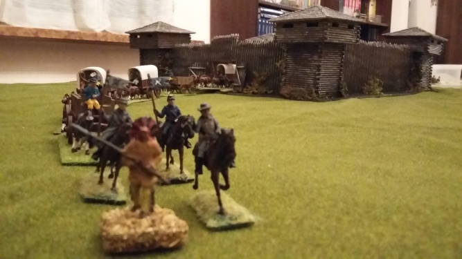 3d storico Fort Lincoln settimo cavalleria US aprile 1876