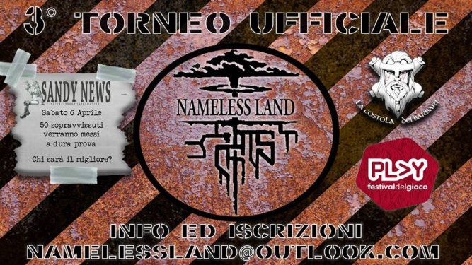 Nameless Land: Torneo Ufficiale
